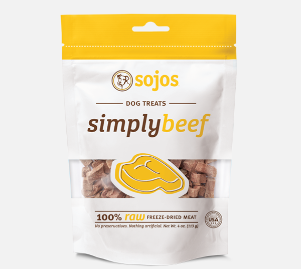 Sojos Simply - Beef Freeze Dried Dog Treats