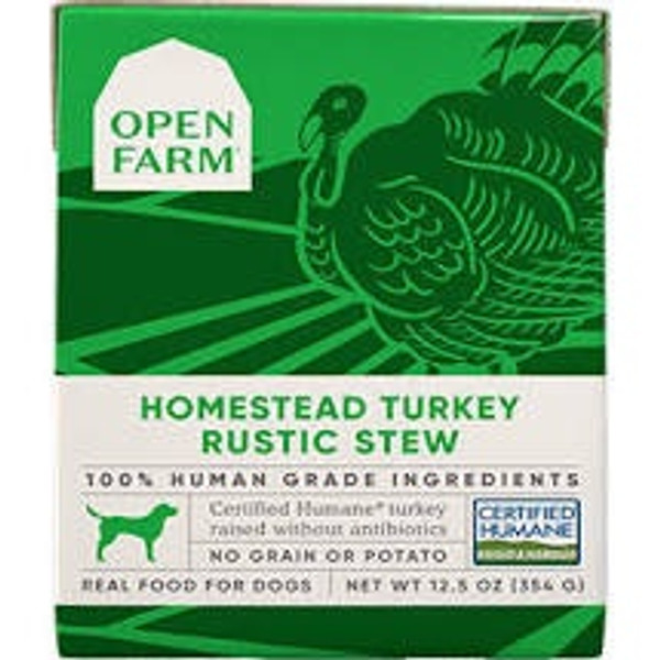 Open Farm - Homestead Turkey Rustic Stew Dog Food