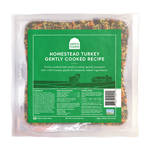 Open Farm - Homestead Turkey Gently Cooked Recipe