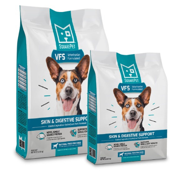 Square Pet - VFS (Veterinarian Formulated Solutions) Skin & Digestive Support Dry Dog Food