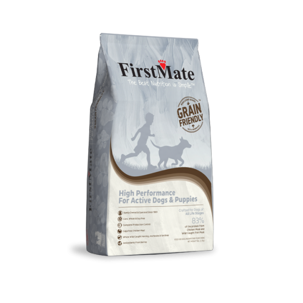 Firstmate - Grain Friendly High Performance for Active Dogs & Puppies Dry Dog Food