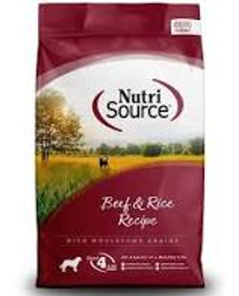 Nutrisource - Beef & Rice Recipe Dry Dog Food