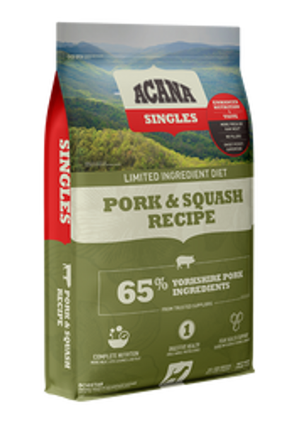 Acana - Singles Pork & Squash Dry Dog Food