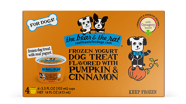 Bear & The Rat - Frozen Pumpkin Yogurt 4 pack