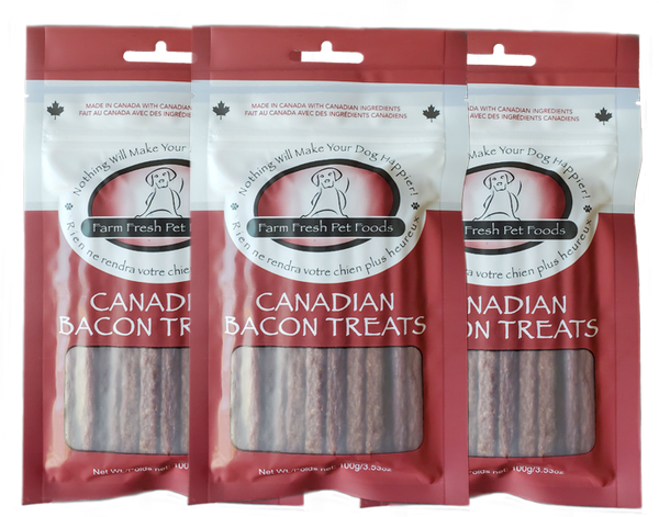 Tilted Barn - Canadian Bacon Recipe Dog Treats 3.53 oz.