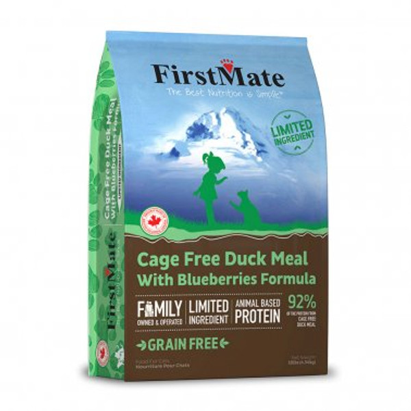 FirstMate - Limited Ingredient Cage Free Duck with Blueberries Cat Food