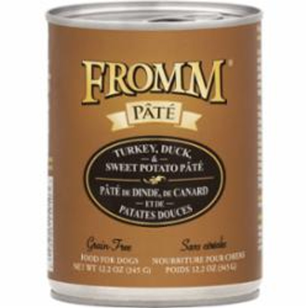 Fromm - Turkey, Duck & Sweet Potato Pate12 oz.