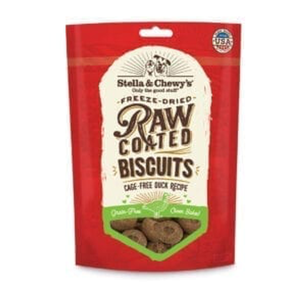 Stella & Chewy's - Raw Coated Biscuits Duck Treats 9oz