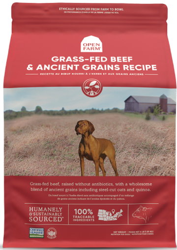 Open Farm - Grass-Fed Beef & Ancient Grains Recipe