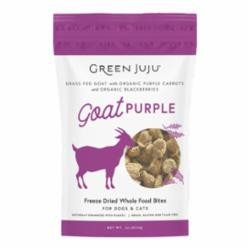 Green JUJU - Freeze-Dried Goat Purple Treats for Dogs & Cats