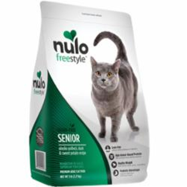 Nulo - Senior Alaska Pollock, Duck & Sweet Potato Recipe Grain-Free Dry Cat Food