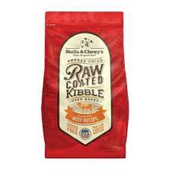 Stella & Chewy's -Raw Coated Kibble Beef Dog Food