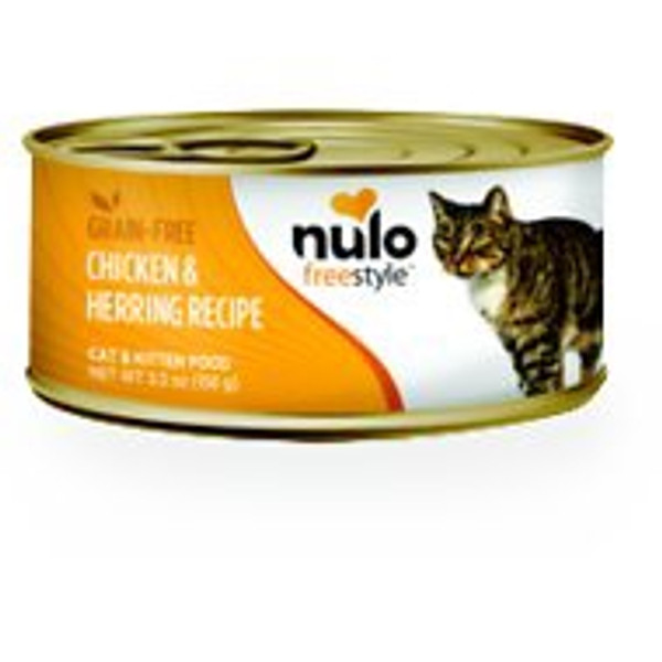 Nulo Freestyle - Chicken & Herring Recipe Canned Cat Food 5.5 oz.