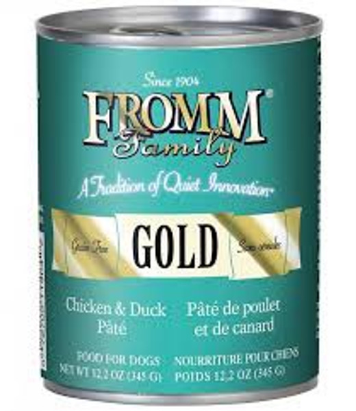 Fromm - Gold Chicken & Duck Pate Dog Food 12.2 oz.