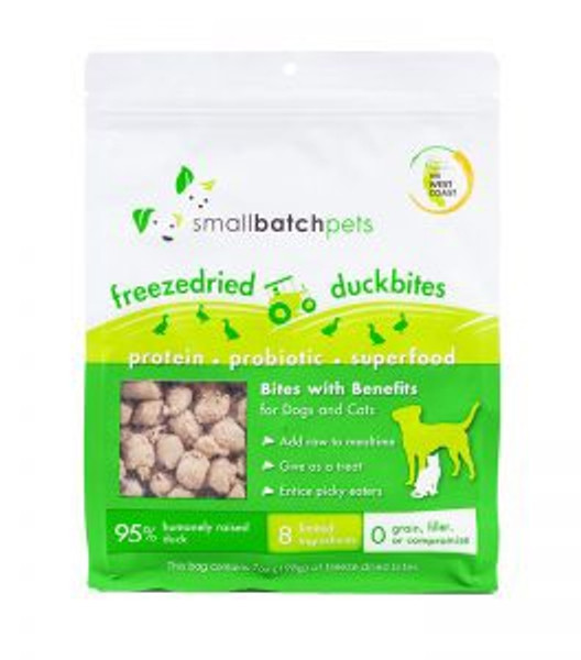 Small Batch - Duck Freeze Dried Super Boosters 7 oz.