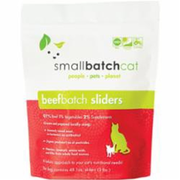 Small Batch - RAW Beef Sliders for Cats