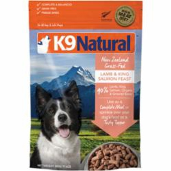 K9 Natural - Lamb & King Salmon Feast Raw Grain-Free Freeze Dried Dog Food