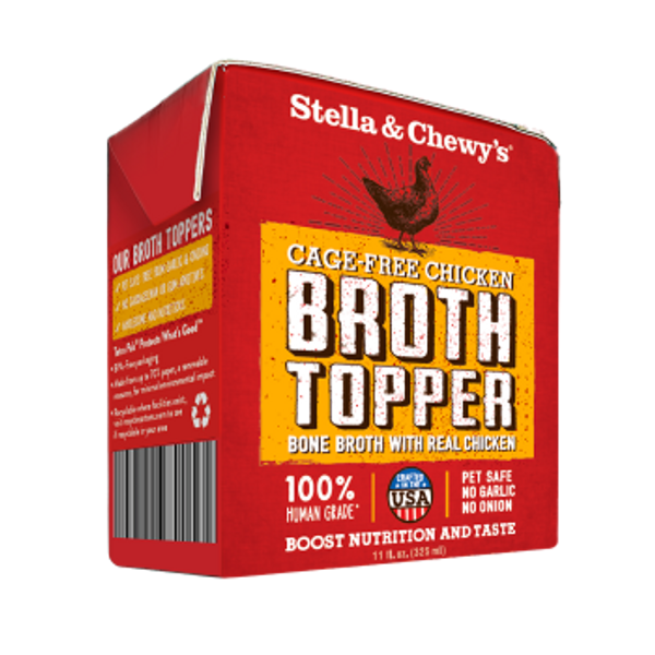 Stella & Chewy's Broth Topper - Cage Free Chicken 11oz