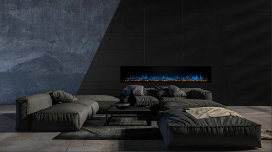 Modern Flames Landscape Pro Slim 80" Built-in Electric Fireplace - LPS-8014