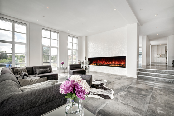 Modern Flames Landscape Pro Multi 96" Multi-Sided Electric Fireplace - LPM-9616