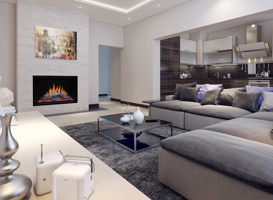 Modern Flames Orion Traditional 54" Heliovision Electric Fireplace - OR54-TRAD