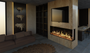 Modern Flames Orion Multi 60" Multi-Sided Heliovison Linear Electric Fireplace - OR60-MULTI