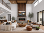 Modern Flames Orion Multi V2 60" LCD Electric Fireplace - OR60-MULTI-V2