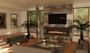Modern Flames Landscape Pro Multi 56" Studio Suites Wall Mount Floating Mantel - WMC-56LPM