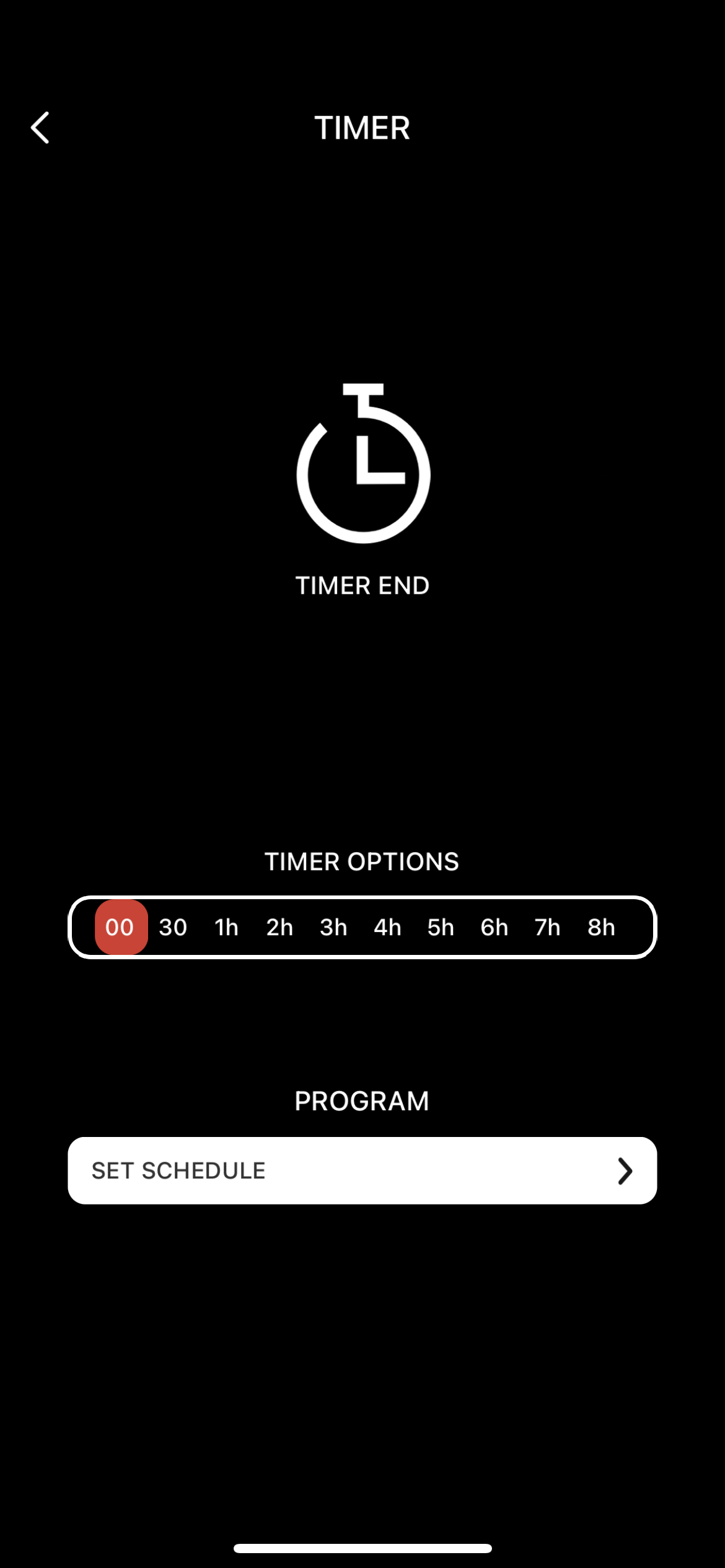 App timer controls