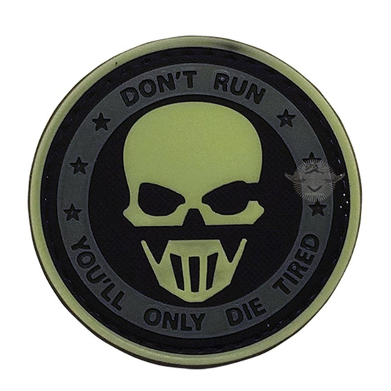 5ive Star Gear PVC Morale Patch Don't Run Ghost [FC-690104413044