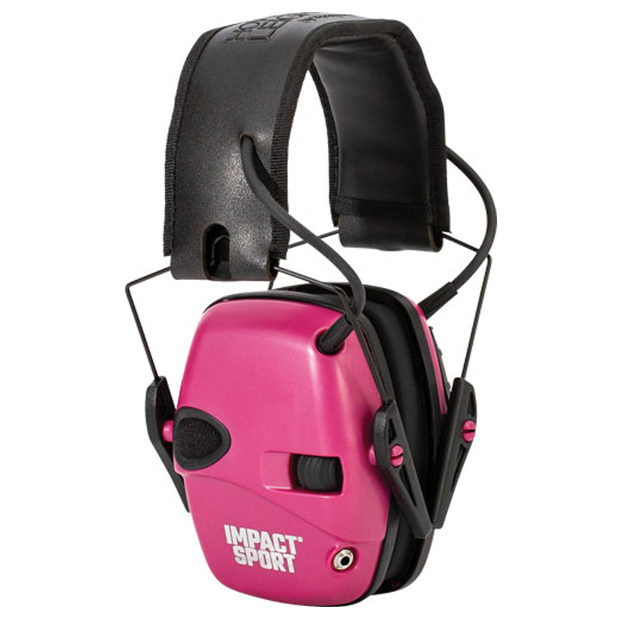Howard Leight Impact Sport Youth Folding Electronic Earmuff Pink  [FC-033552025337] - Cheaper Than Dirt