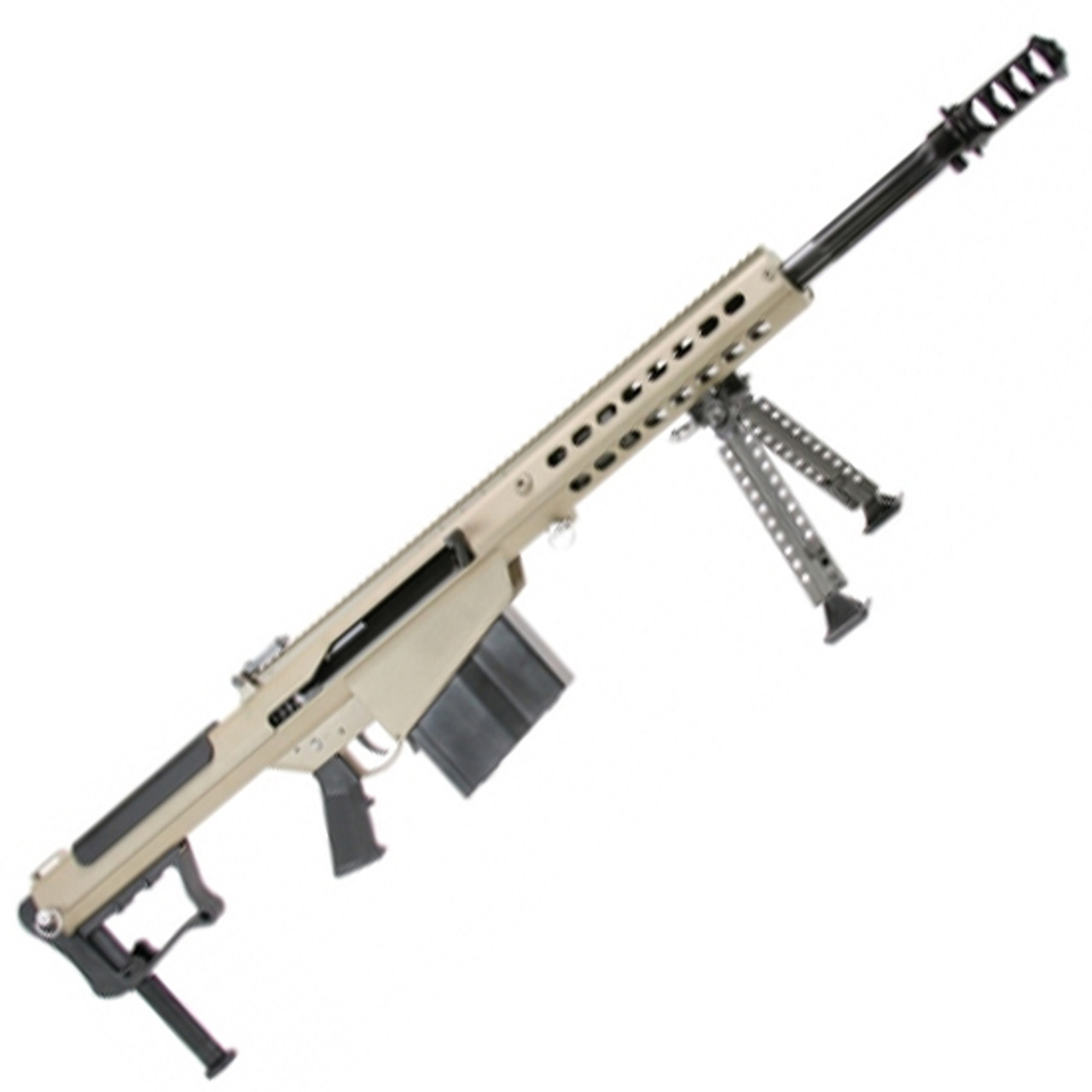 Barrett M107A1 Semi-Auto Rifle 50 BMG 20 Fluted Barrel Black Flat Dark