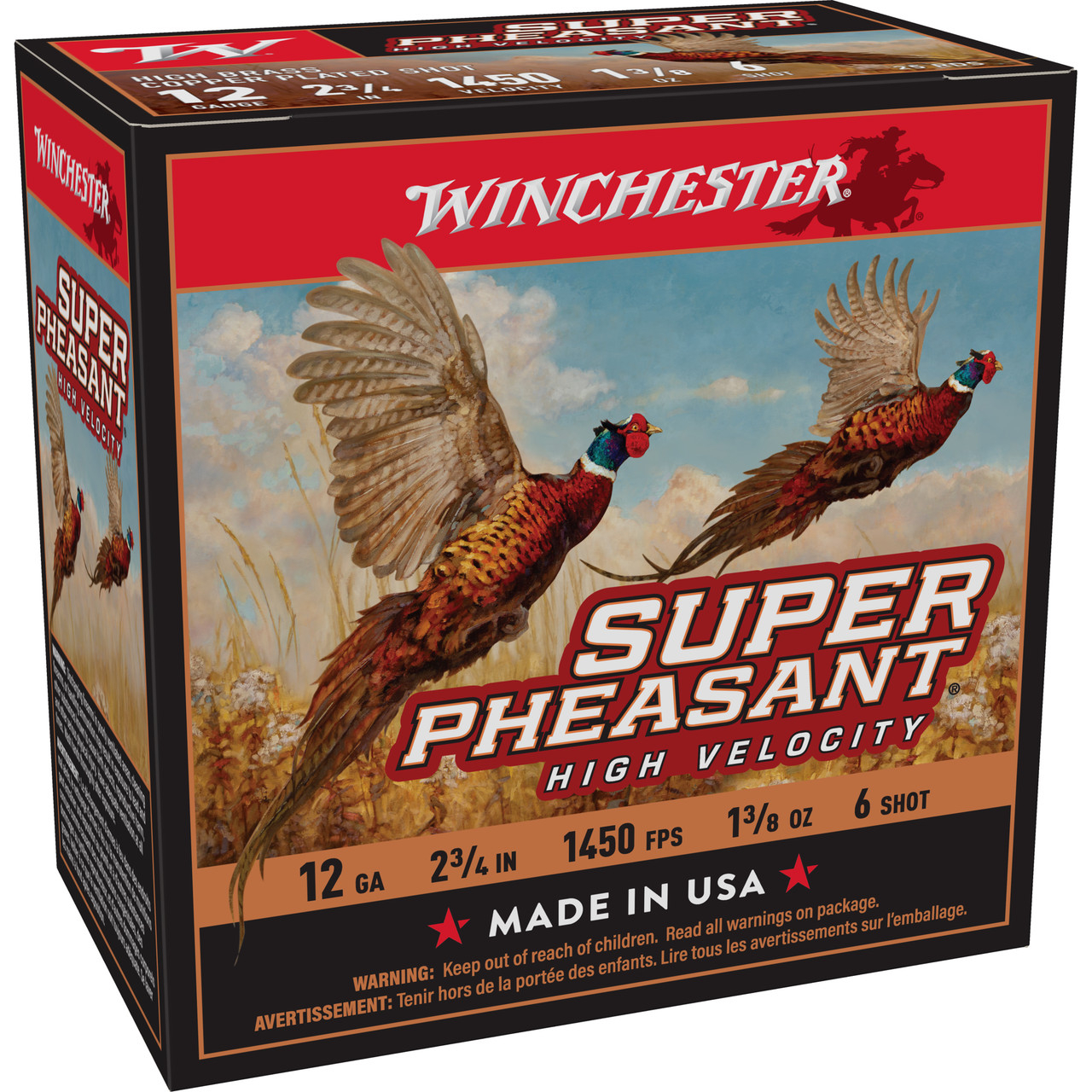 25 Rounds of Bulk 12ga Ammo by Winchester - 1 ounce #6 1/2 steel shot