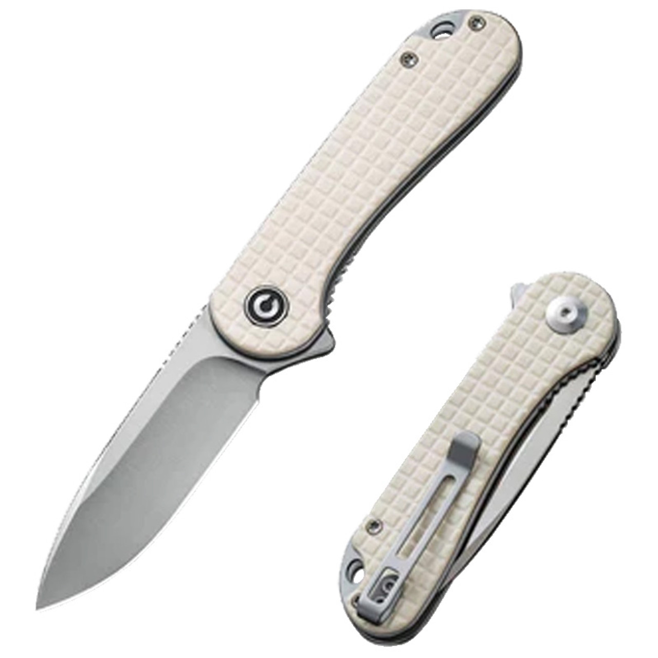 Drop Point Knife with Ceramic Bearings