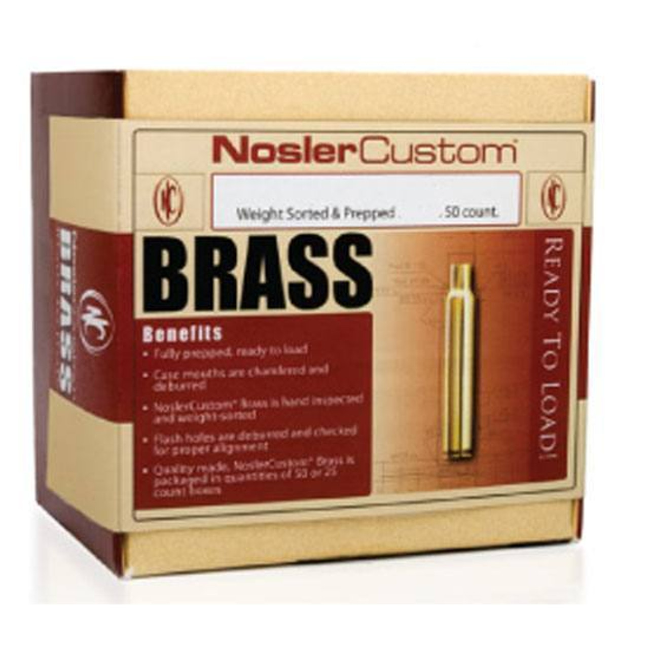 Nosler 6.5mm Creedmoor Unprimed Brass 50 Count 44824 [FC-054041448246] -  Cheaper Than Dirt