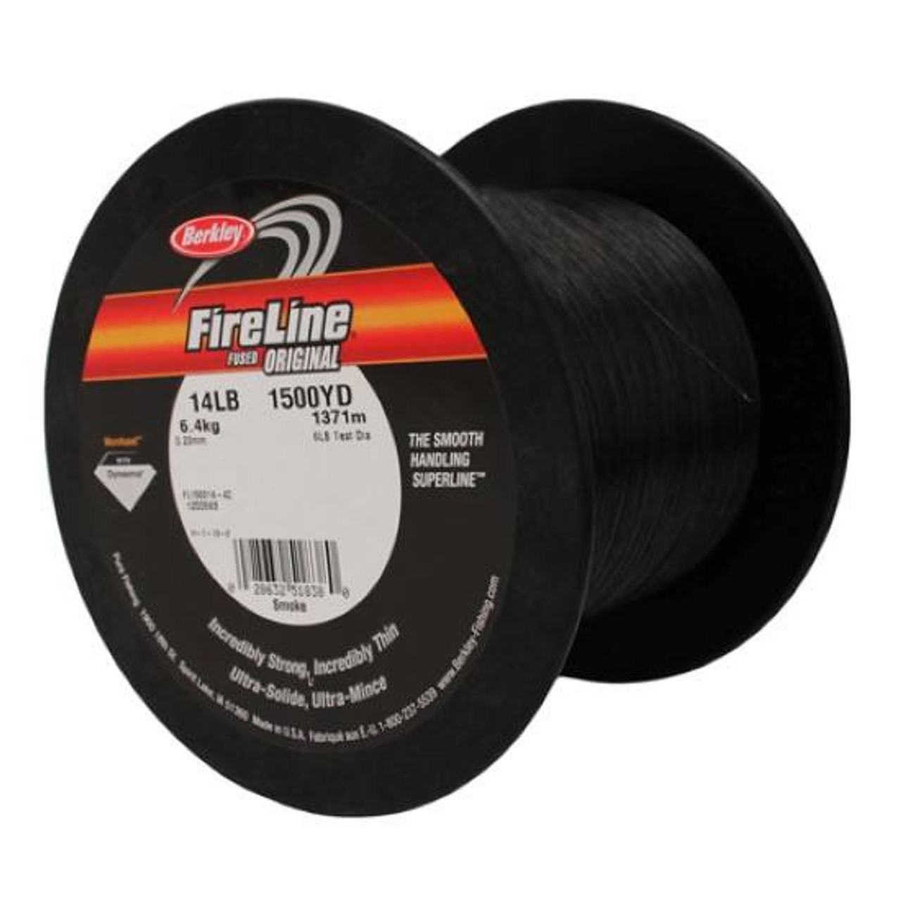 Berkley FireLine Fused Superline Smoke 14 lb