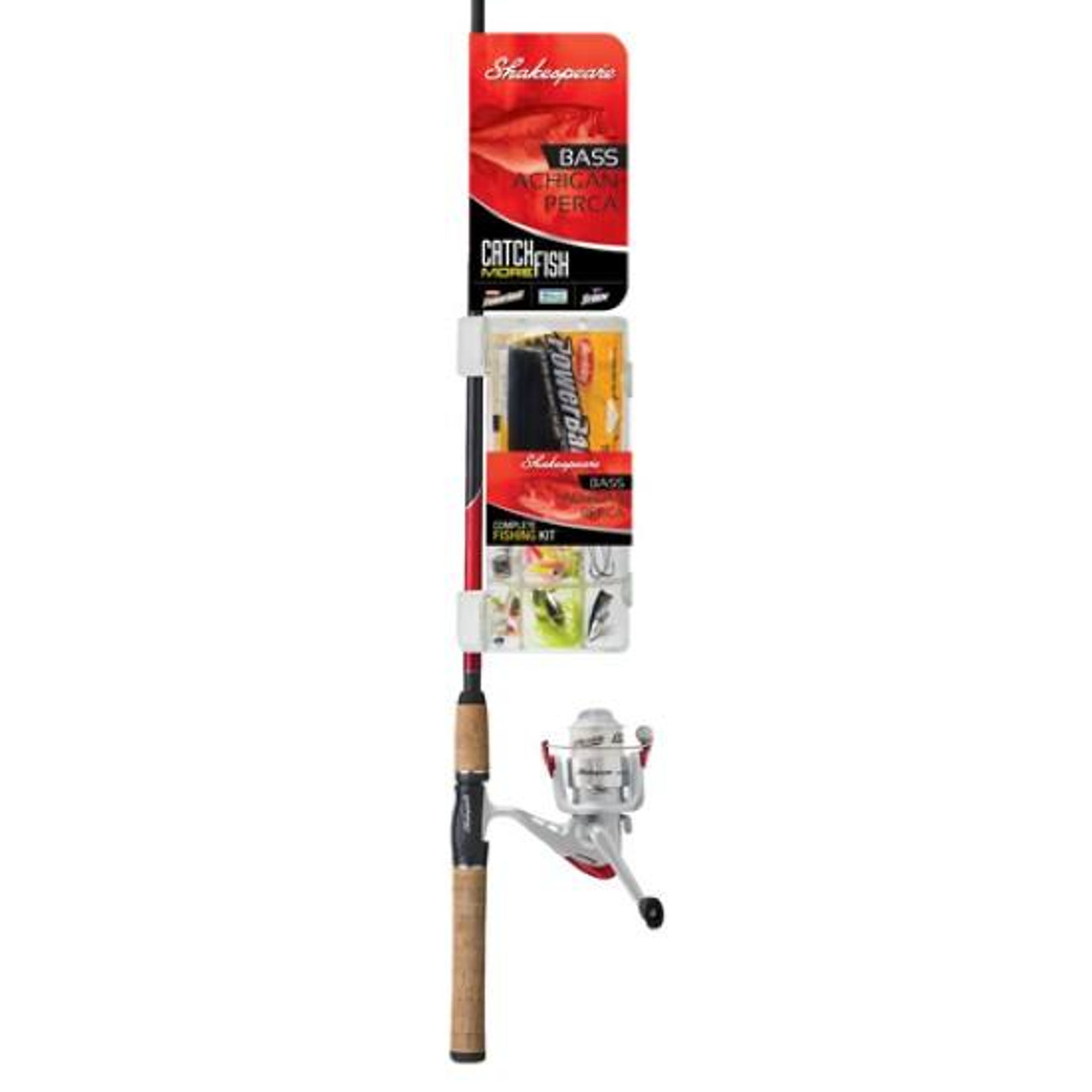 Shakespeare 35RL Bass Spinning Reel and Rod Combo 6 Feet 6 Inches 1187275  [FC-043388247940] - Cheaper Than Dirt