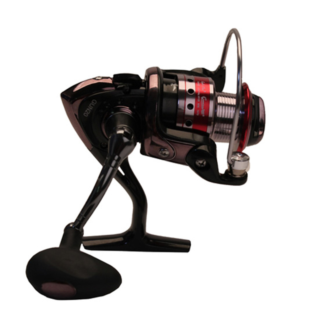 Eagle Claw Gunnison Spinning Reel Size: 30, 5.1:1 Gear Ratio, 7+1