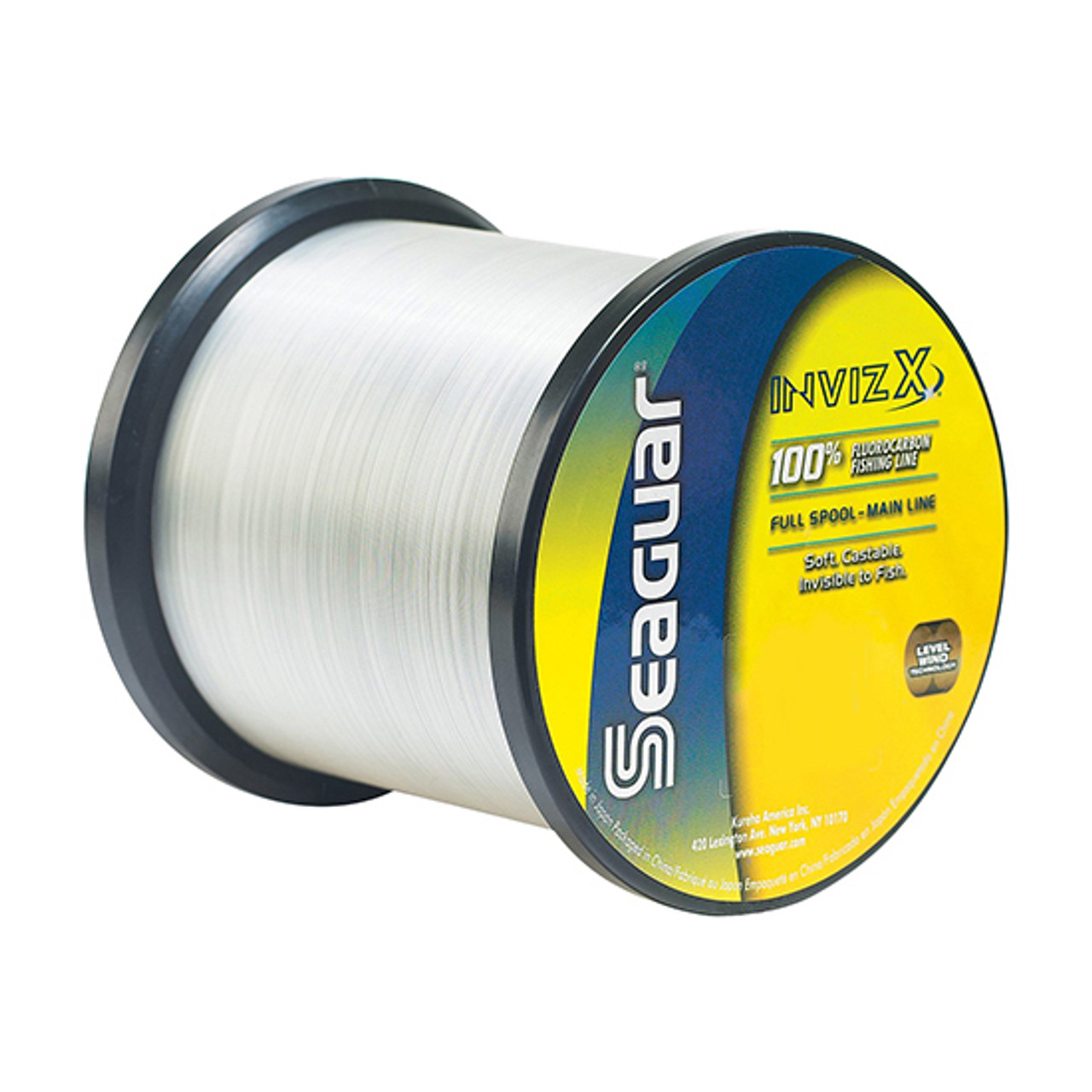 Seaguar InvizX Freshwater Fluorocarbon Line .008 Diameter 6 lb Tested 1000  Yards Clear [FC-645879005116] - Cheaper Than Dirt