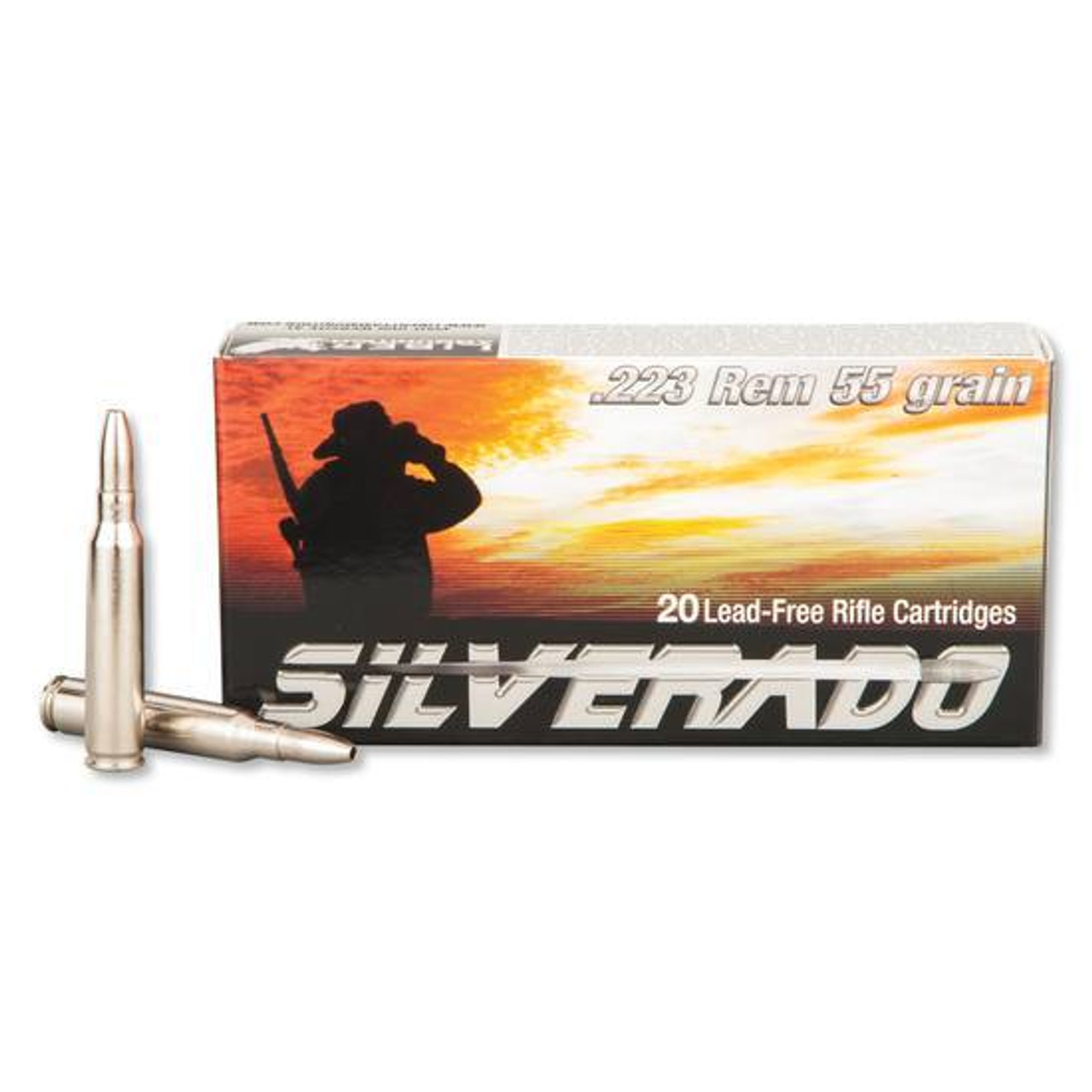 Liberty Silverado .223 Remington Ammunition 20 Rounds Copper HP 55