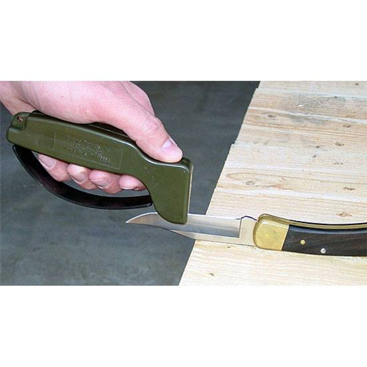 AccuSharp Pull Through Knife Sharpener Tungsten Orange/Green 039C  [FC-015896000393] - Cheaper Than Dirt
