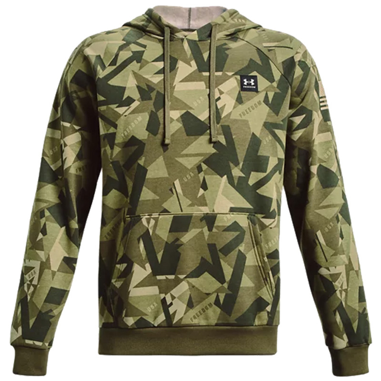 Buy Under Armour Men's UA Freedom Rival Fleece Amp Hoodie by Under