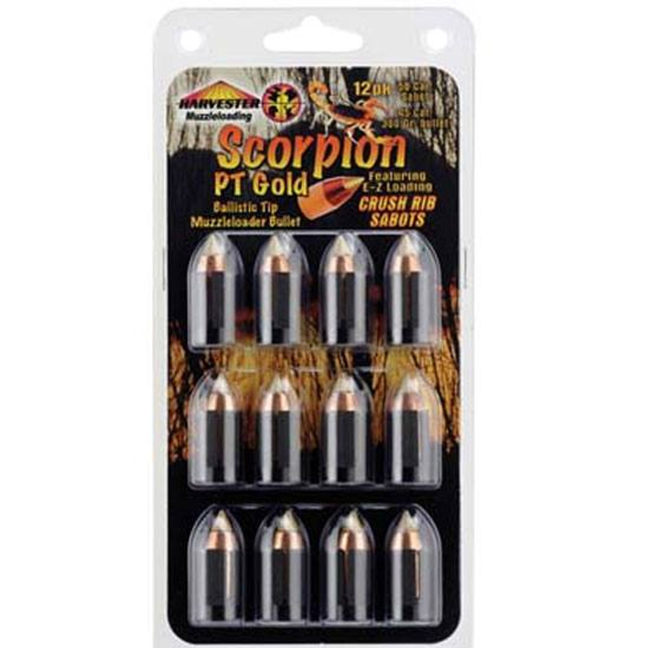 Harvester® Scorpion PT™ Gold 260 Grain, .50 Cal