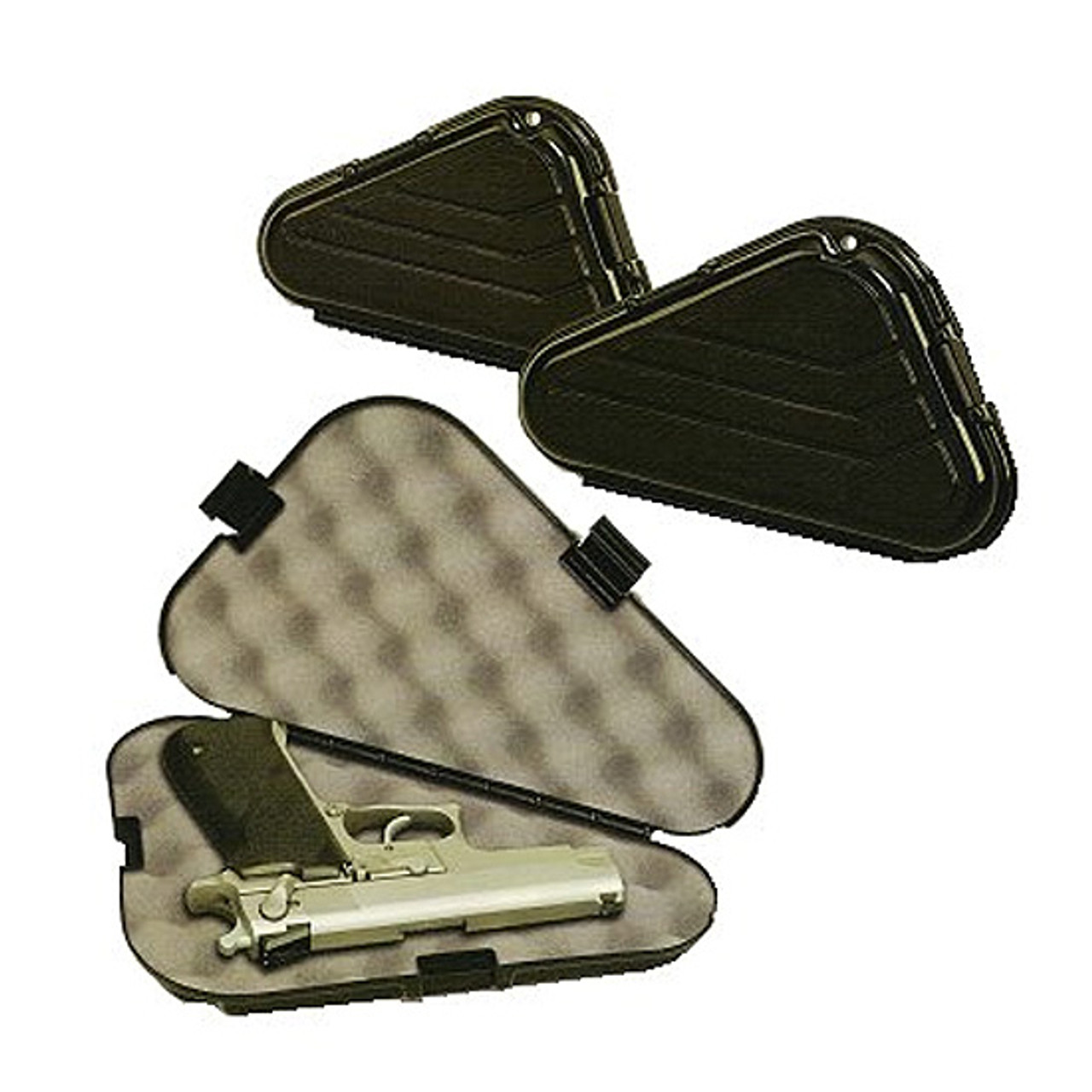 Plano Large Frame Pistol Case Thick Wall Construction Two Layers