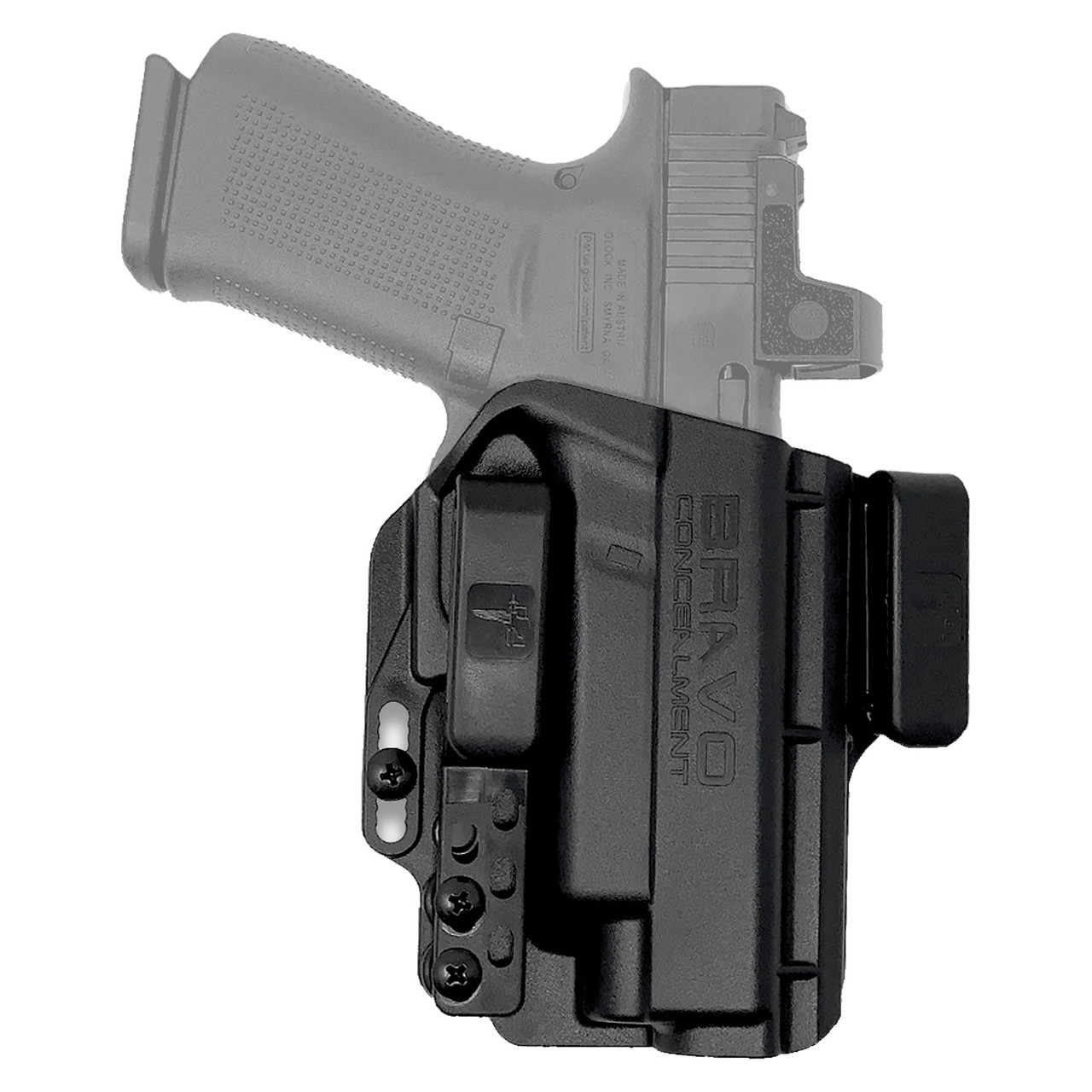 IWB Holster for Glock 19 Gen 5 Streamlight TLR-1 HL Torsion– Bravo  Concealment