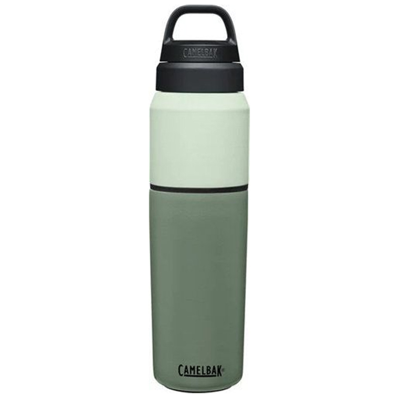 CamelBak MultiBev Insulated Stainless Steel Thermos 22 oz Bottle 16 oz Cup  Moss [FC-886798027944]