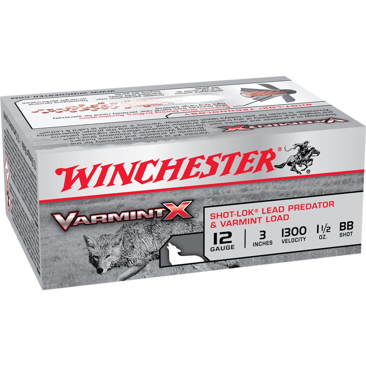 Winchester Xpert High Velocity 12ga Ammo 3-1/2 1-3/8 oz #BB Non