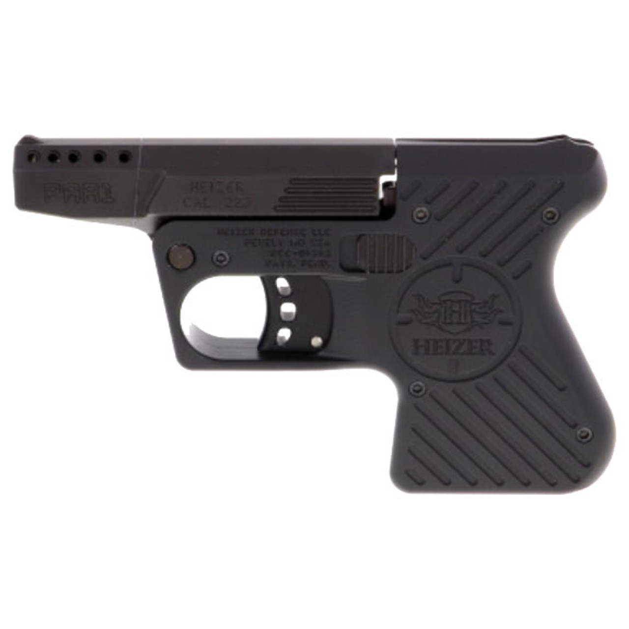 Heizer Defense Pocket AR Break Action Single Shot Pistol .223 Remington  3.87 Ported Barrel One Round Capacity Matte Black PAR1BLKP  [FC-858560003289] - Cheaper Than Dirt