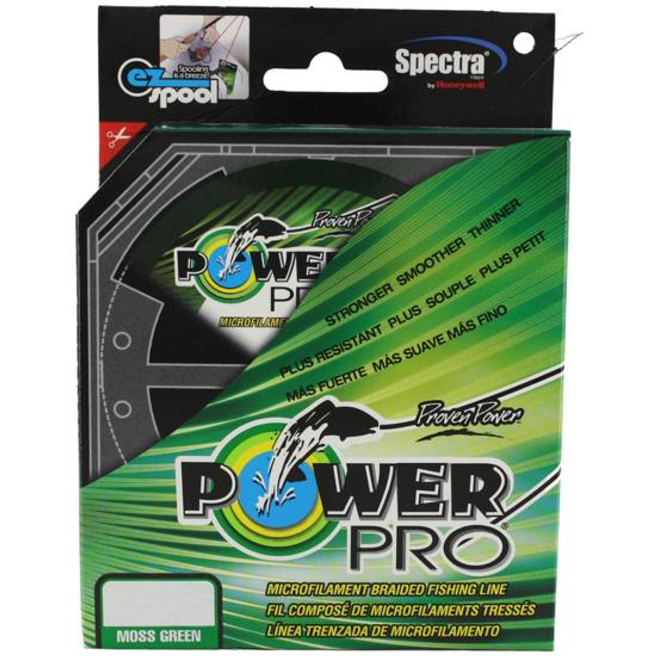 PowerPro Braided Line Moss Green 500 yds. - 40 lb. Test [FC-00712649100132]  - Cheaper Than Dirt