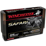 Winchester Safari .416 Rigby Ammunition 20 Rounds Nosler Partition 400 Grains S416RSLSP [FC-020892217300]